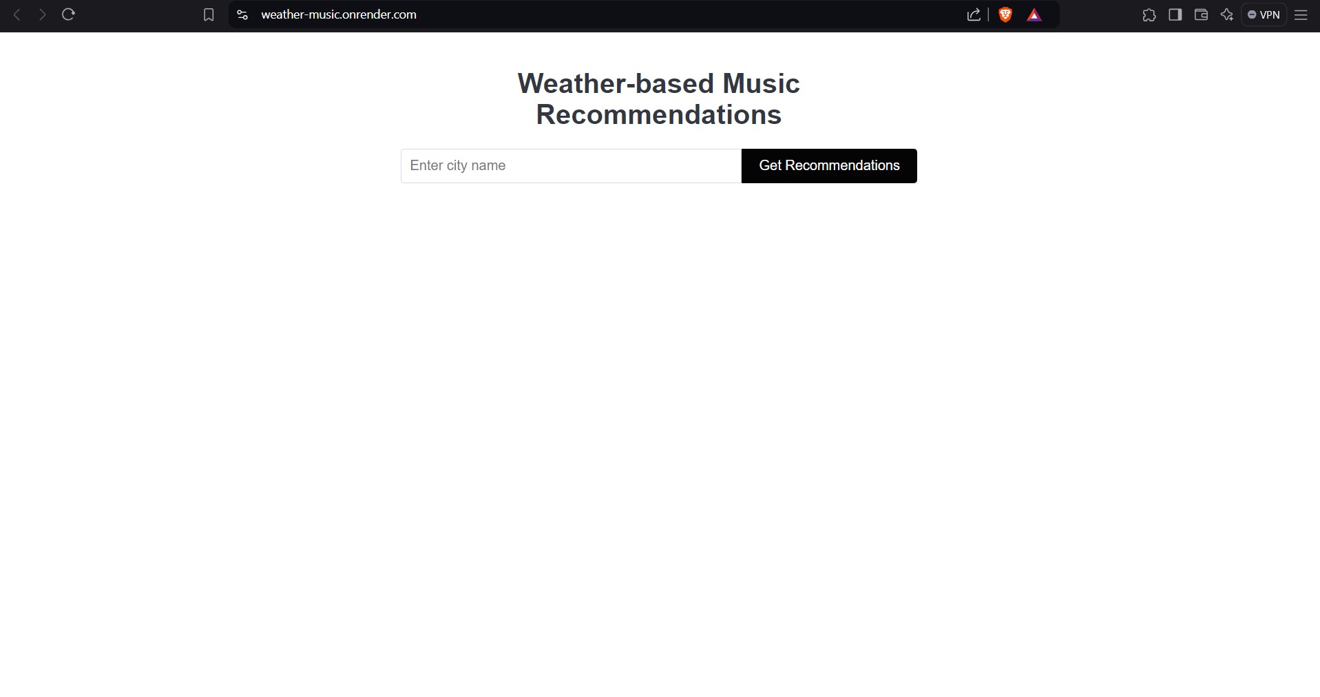 Weather-based Music Recommender thumbnail